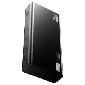 Energyshroom PB435 Turbo | Powerbank with 35W Fast Charging, 20,000mAh, 12-Layer Smart IC Protection, Aluminium Casing